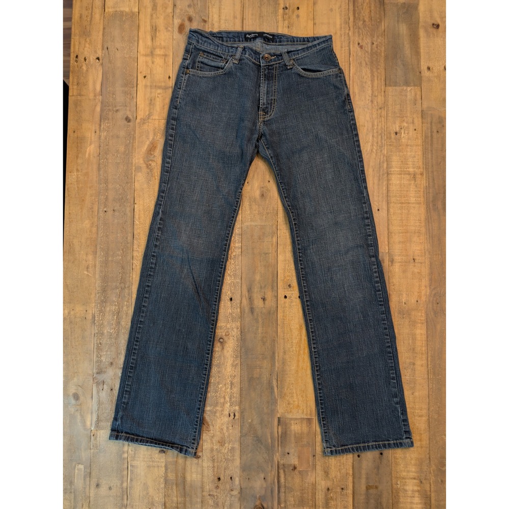 VTG Pepe Jeans London Mens Blue‎ Denim Jeans Straight Leg Size 30x34